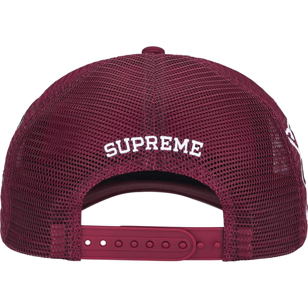 Supreme University Mesh Back 5-Panel Cardinal