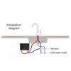Instant Hot Water Heater 3000W with Remote Control for Kitchen and Bathroom: Touch Panel and IPX4 Rated