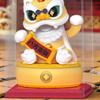 Solar Lucky Lion Figurine Chinese Cultural Home & Car Decor for Housewarming and Festivals