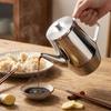 Large Capacity Stainless Steel Oil Bottle Leak-Proof Seasoning Jars Vinegar Dispenser Restaurants