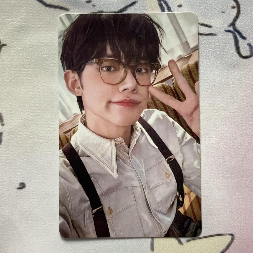 [USED] TXT Yeonjun New Membership Bonus FC Fan Club Trading Card
