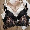 French Satin Triangle Cup Seamless Lingerie Set - No Steel Ring, Available In Small & Large Sizes
