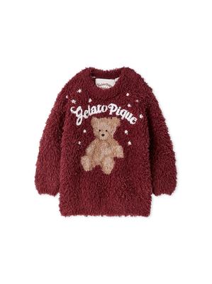 [URLAUB] [BABY] Gelato Schnee Bär Jacquard Pullover PBNT255449RED80