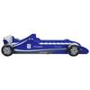 VidaXL Lit voiture de course pour enfants 90 x 200 cm Bleu