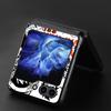 Harde Telefoonhoesje voor Samsung Galaxy ZFlip5 ZFlip6 ZFlip4 Z Flip 7 6 5 4 3 ZFlip7 FE ZFlip3 One Piece Anime Monkey D Luffy