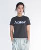 AMES-WORLDWIDE Basic Logo Tee Charcoal