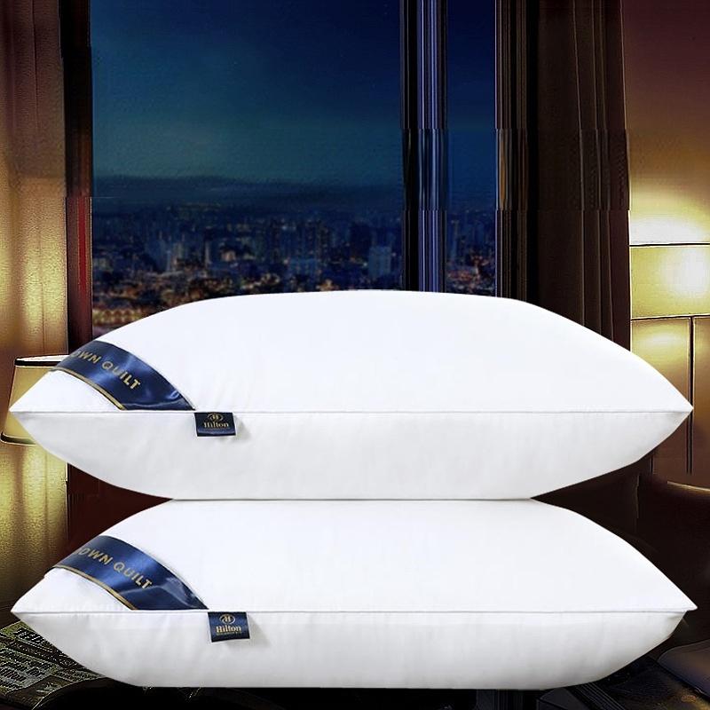 Hilton Hotel Pillow High And Low Adjustable Neck Support Pillow For Single Person