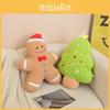 Snowman Tree Christmas Gingerbread Man Plush Toy Cute Cartoon Kid Holiday Gift