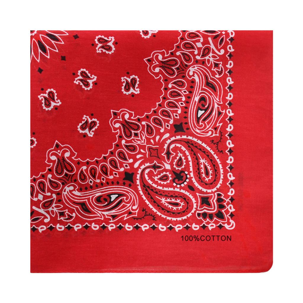 Fashionable Bandanas Headwrap Unisex Square Headscarf Casual Wear Handkerchief for Cycling Traveling
