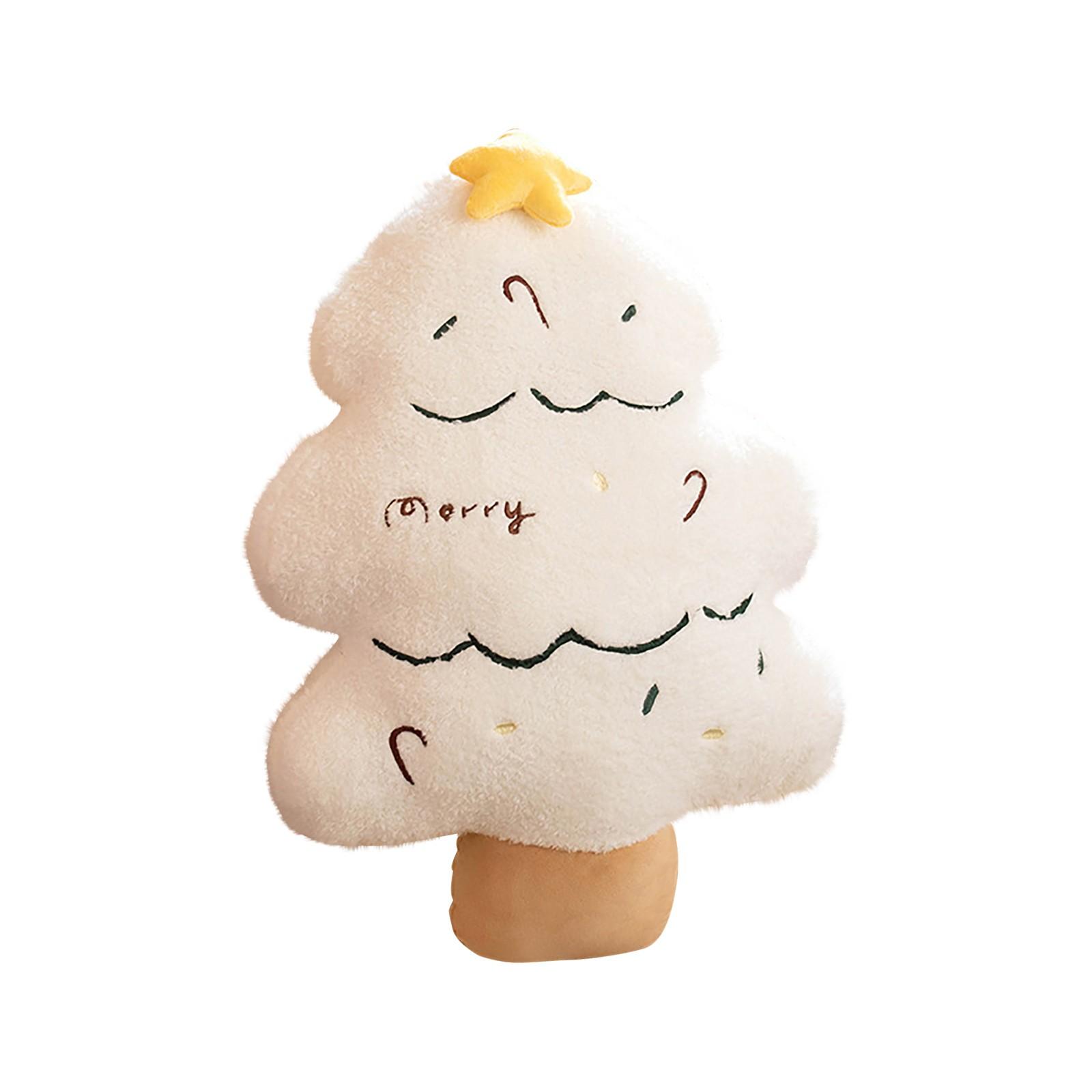 

Подушка в виде рождественской елки Мягкая игрушка Подушка в виде рождественской елки Кукла One Size белый