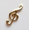 Treble Clef Pin Musical Symbol Design Pin Gold Badge, Badge,