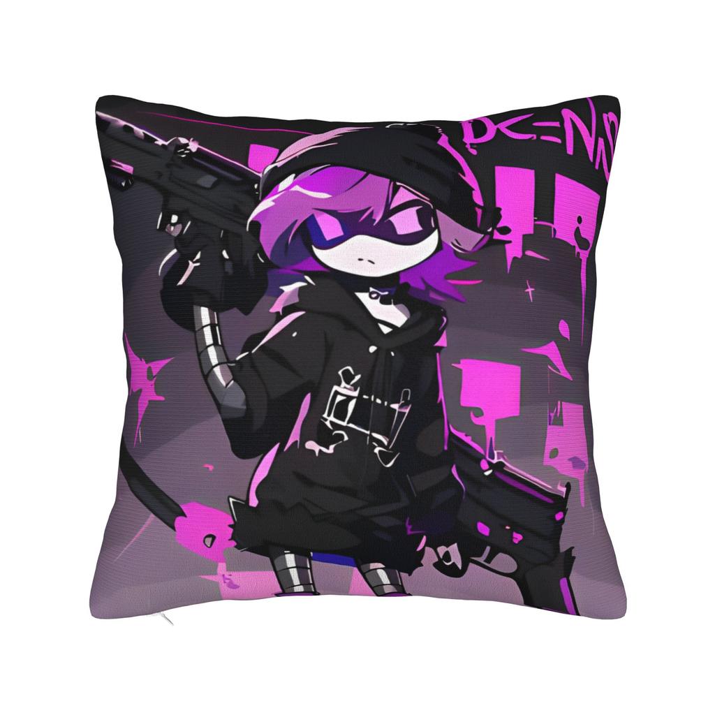 Murder Drones Square Pillow Cases Independent Animated Cushion Covers Creative Polyester Decor Pillowcase for Living Room 18