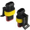 New 10 Kits 2 Pin Way Sealed Waterproof Electrical Wire Connector Plug Car Auto Van