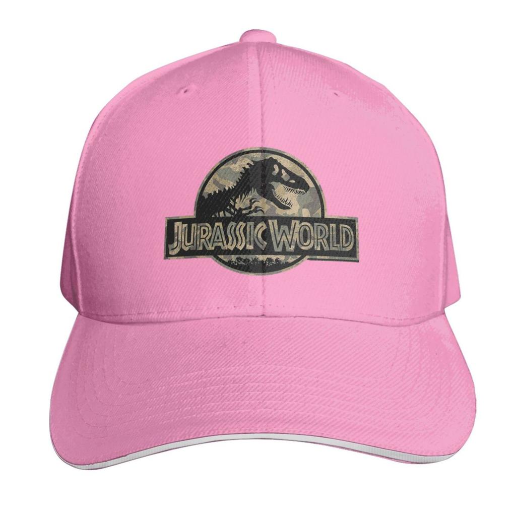 Logo Jurassic World Rebirth Dinosauri Film Cappellino Moda Casual Cappellini da Baseball Cappello Regolabile Hip Hop Estate Unisex Cappellini da Baseball