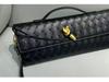 2024 Elegant Woven Cowhide Evening Shoulder Bag