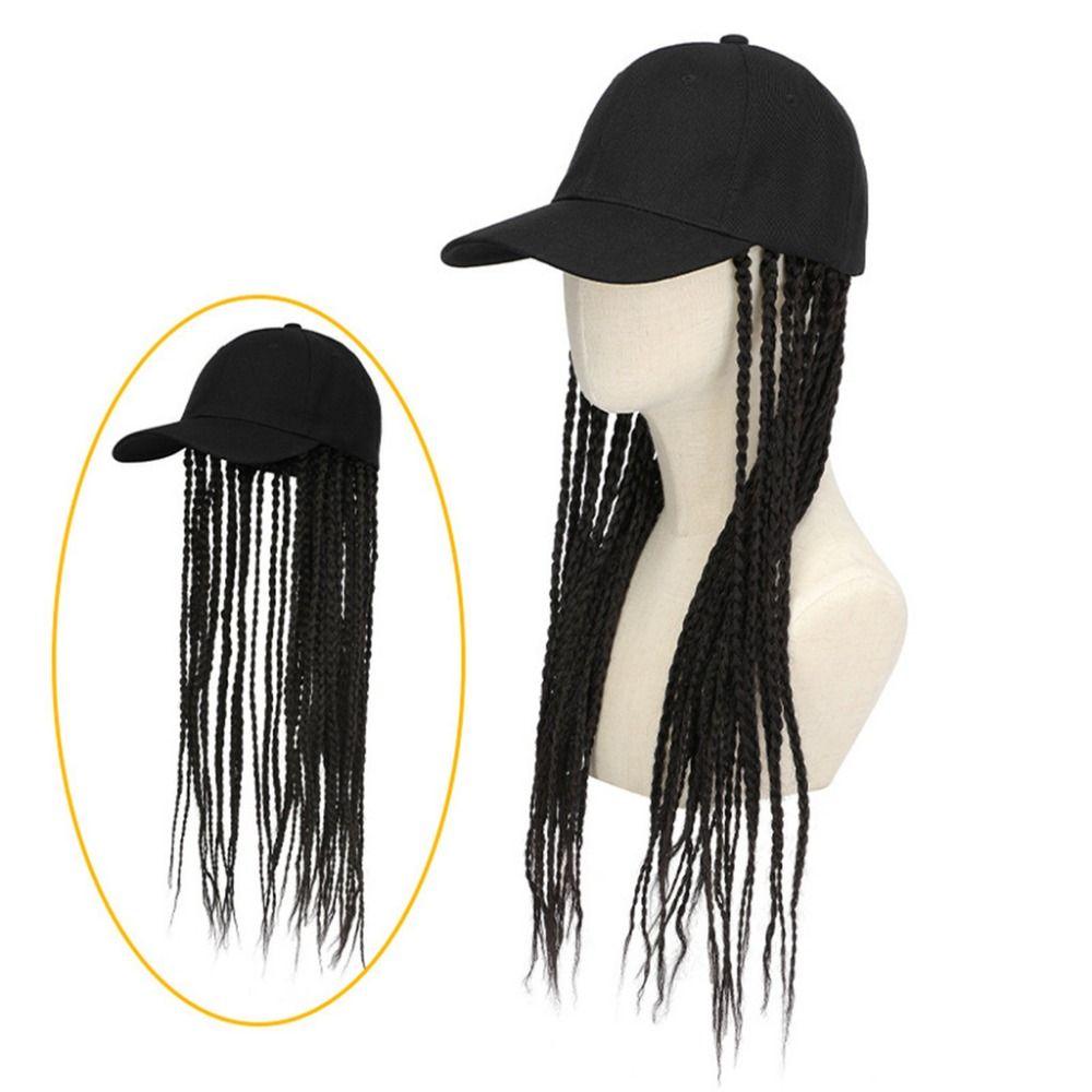 Daily Wear Wig Hair Dreadlocks Cap Baseball Cap Braid Sun Visor Hats Wig Hip Hop Hat Summer Unisex