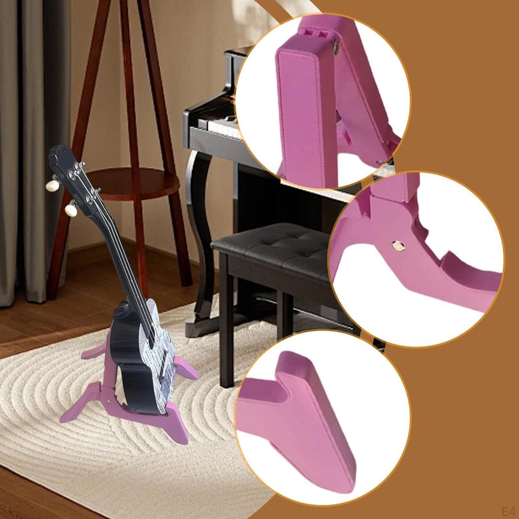 Πτυσσόμενη Βάση Κιθάρας Σχήματος Α Φορητή Θήκη Αξεσουάρ Μουσικού Οργάνου για Ακουστική