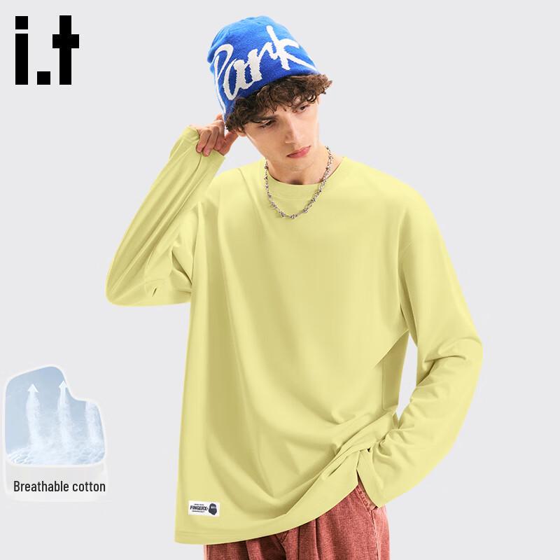Fingercroxx Men's Loose Fit Long-Sleeve Cotton T-Shirt