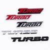 3D TURBO Logo Samolepka na styling auta Kovová slitina Znak Odznak Obtisky Auto Dekorace Příslušenství Pro 9qq9