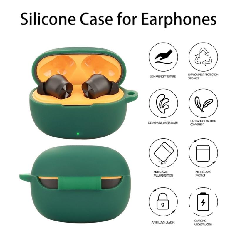 Funda Protectora Funda Carcasa Impermeable para Buds T200 X A Prueba de Golpes Antideslizante Ofreciendo Protección Integral contra Polvo y Agua