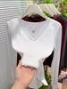 2025 Women's Black V-neck Lace Top: Versatile, Age-Defying, Stylish, Trendy, Regular-Fit