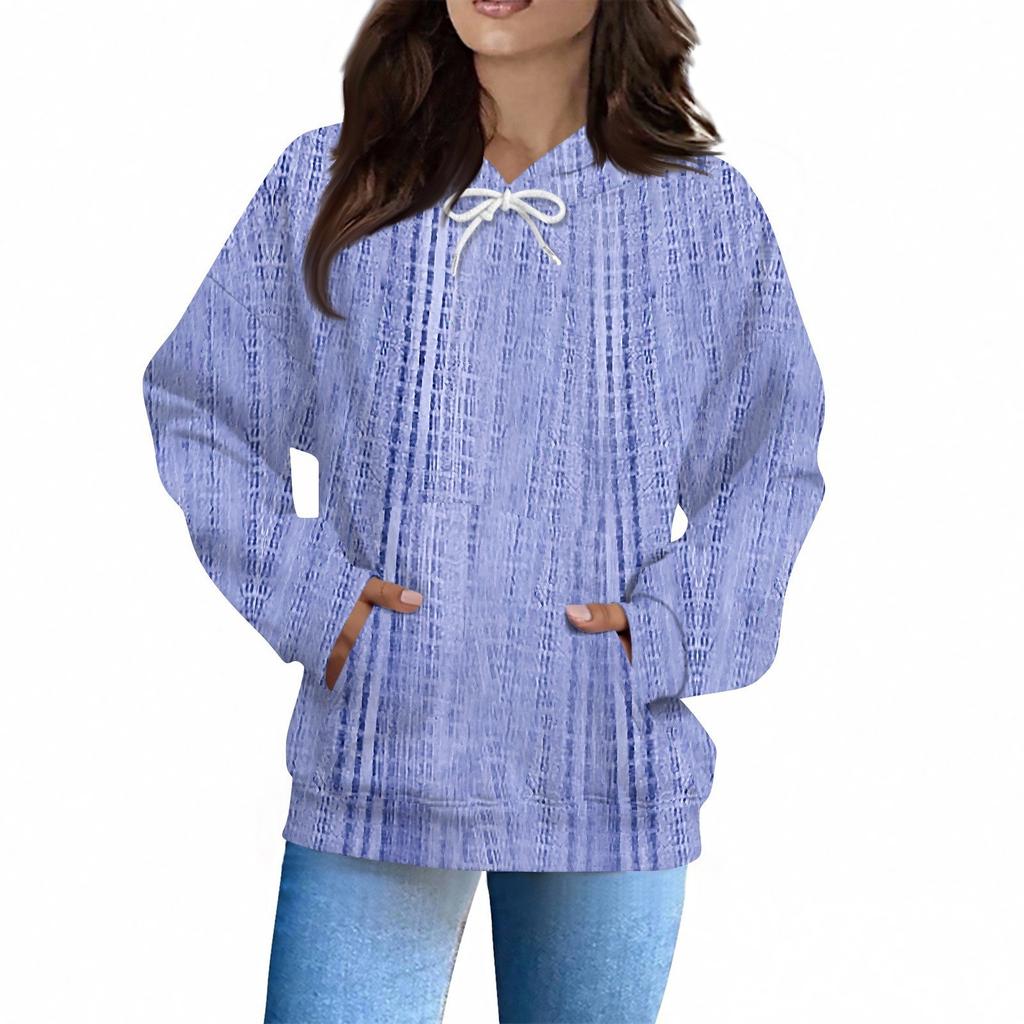 Women's Fashion Daily Casual Hoodie Long Sleeve Printed Top
