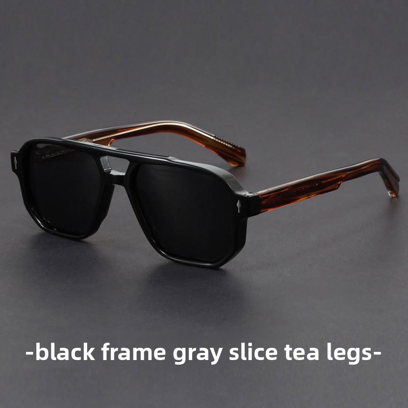

Vintage Punk Pilot Square Sunglasses Women For Men Fashion Luxury Brand Designer Shades Outdoor Driving Popular Male Sun Glasses Other коричневий