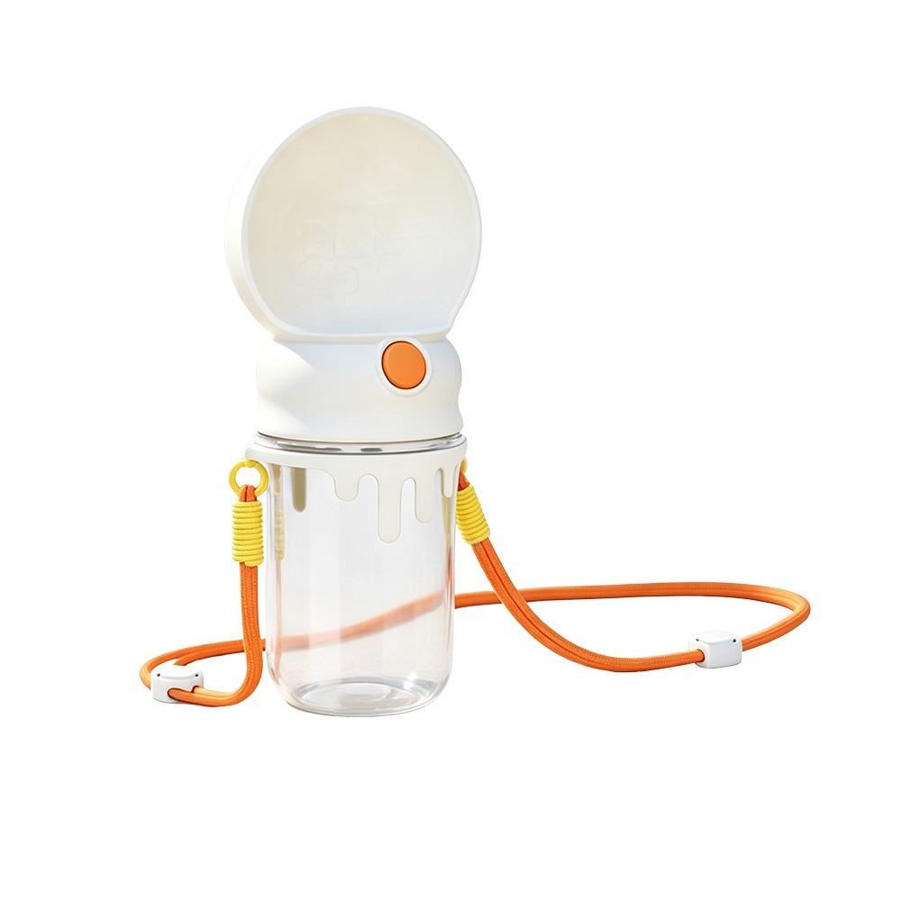 

Durable Leakproof Dog Water Bottle Portable with Hanging Rope Cats Water Feeder Bowls Dog Water Dispenser For Pet Dogs Cats белый