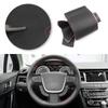 Car Interior Accessories Interior Microfiber Leather Steering Wheel Cover Trim For Peugeot 508 / 508 SW 2011 2012 2013 2014-2018