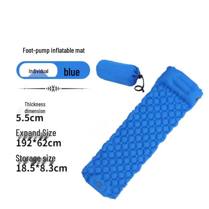 Li Shen Portable Foot-Pump Inflatable Camping Sleeping Pad