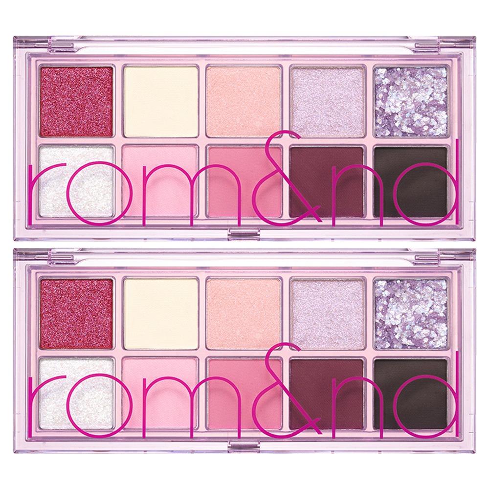 

Rom&nd Better Than Palette 07 Berry Fuchsia Garden Cool Pink & Vivid Glitter Eyeshadow Set 7.5g x 2ea