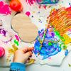 20Pcs Round Unfinished DIY Painting Piece Bamboo Material Safe Supplies Decoration Hanging Tags Creative Art