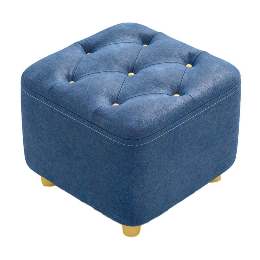 Footrest Seat Chair Step Stool Silent Bottom Pads Non Skid Stepstool Small Footstool for Nursery Office Entryway Couch Bedroom