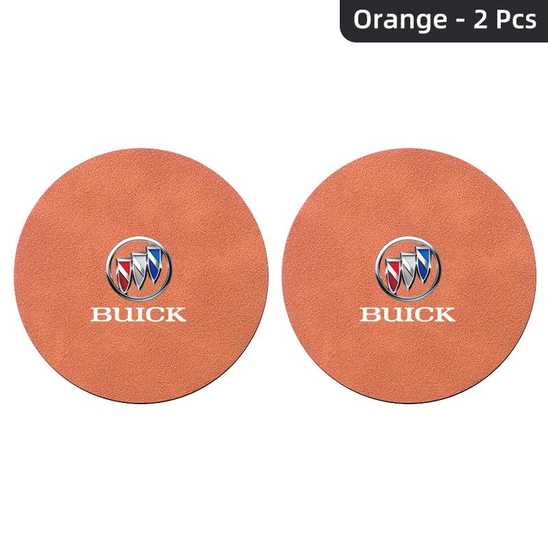 

Car Coaster Water Cup Slot Non-Slip Mat Suede Pad Accessories For Buick Century Excelle XT Envision enclave royaum Envista GL6