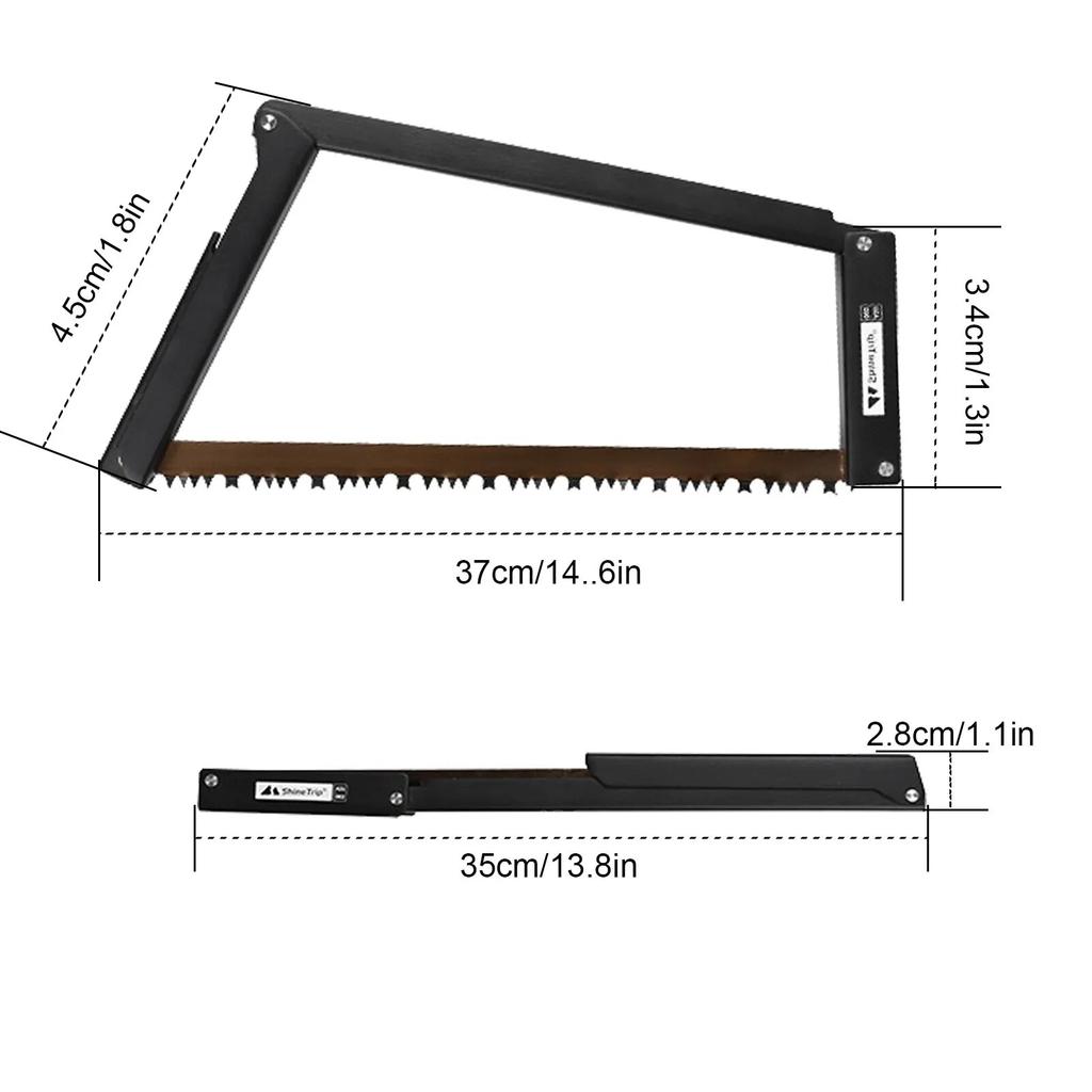 Skládací pila Ruční nářadí Přenosná zahradní pila Tesařství Dřevoobráběcí nářadí pro venkovní kempování