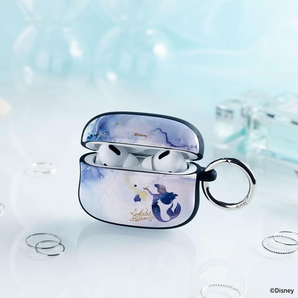 iFace First Class Disney AirPods Pro Case for 1st and 2nd Generation iFace AirPods Pro Shock Absorption for 1st and 2nd (Marble/Ariel) [Includes