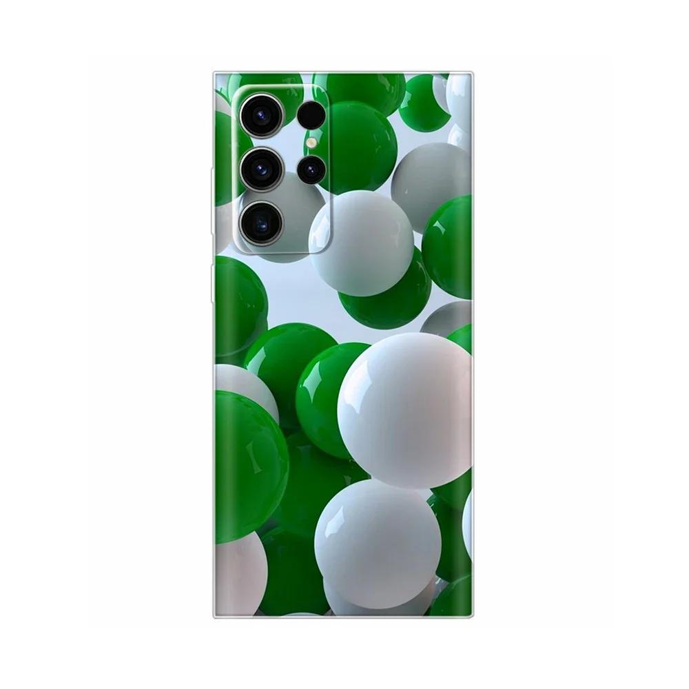 For Samsung S24 Ultra Case Soft Silicone Painted Phone Cover For Samsung Galaxy S24 Ultra S24+ Plus S24 FE Cases Coque Funda Bag