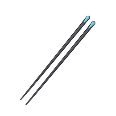 (Nikita) 1 pár japonských hůlek Alloy NonSlip Sushi Chop Sticks Set Čínský dárek