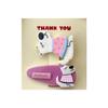 Candy Color Bear BB Clip Kawaii Cute Barrettes Set Cartoon Mini Hair Clip  Hair Styling Tool