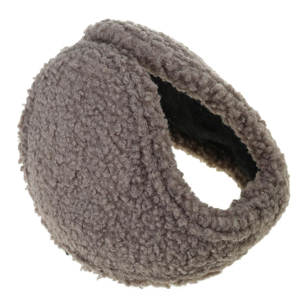 Thicken Berber Fleece Ear Muffs for Men Warm Ear Warmers Cold Weather Earmuff Breathable Ear Covers for Outdoor Activity