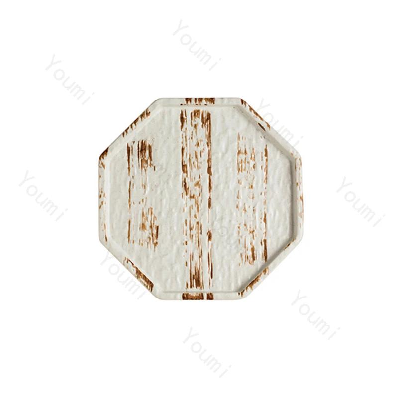 Kreativní vynikající keramické talíře Japonský styl Restaurace Mořské plody Sushi Jídelní talíř Domácí Odpolední čaj Dezert Ovocný talíř