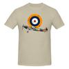 Raf Ww2 Flugzeug Flugzeug Mki V-Ausschnitt T-Shirt Japanischer Stil Faul Helle Farben Hemd