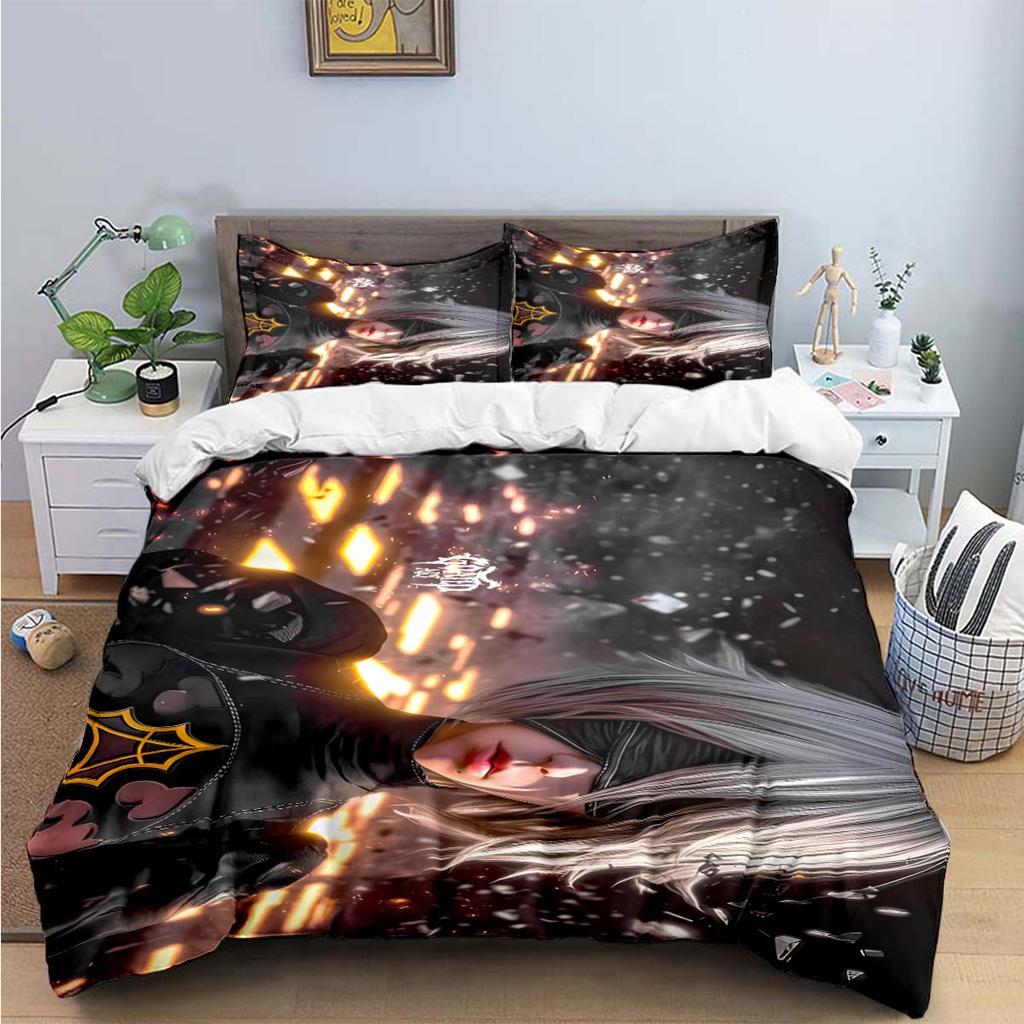 Comforter Famous Film Role A-Automata Nier Print Bedding Sets Bed Supplies Set Bed Comforter Set Bedding Set Luxury Gift