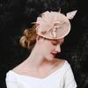 Elegant Feathers Fascinator Hat Exquisite Bride Headdress Tea Party Mesh Hair Band  Photography