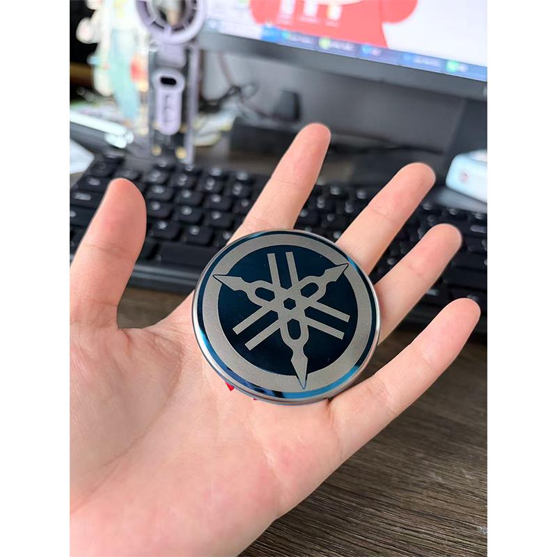 Adesivos Emblema de Aço Inoxidável para Motocicleta Adequados para Modelos Yamaha 125cc Jog I125 Xuying Fuxi Feizhi 125
