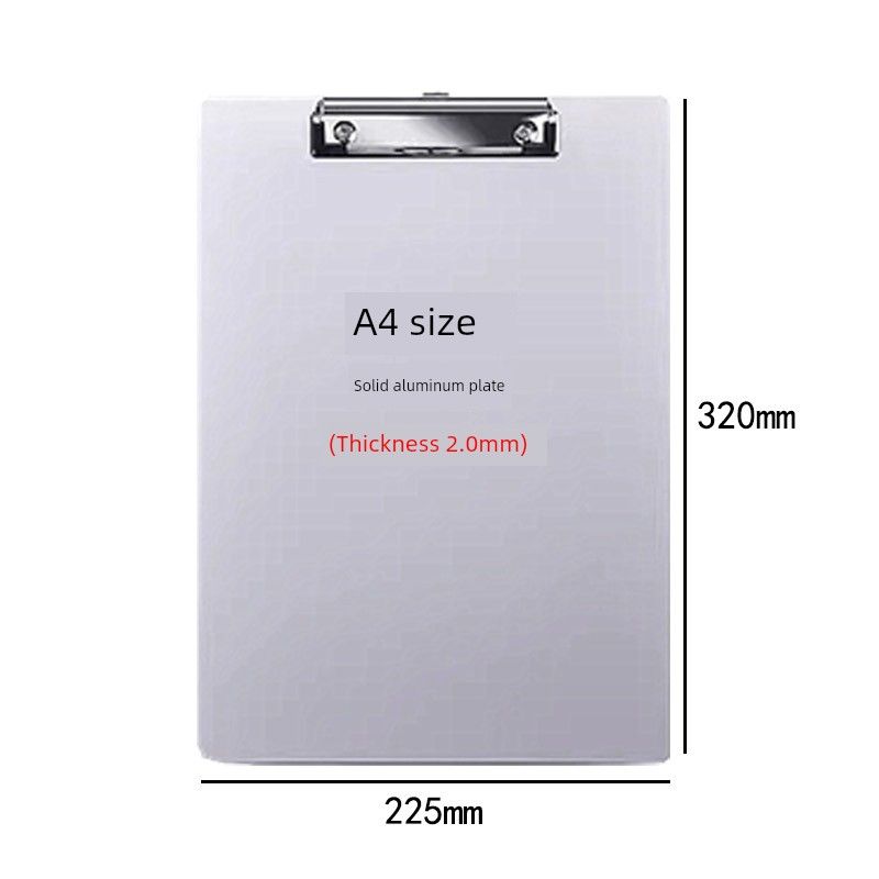 A4a5 Metal Solid Bill Writing Board