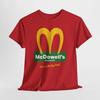 Koszulka z logo restauracji McDowell's: Przyjazd do Ameryki Koszulka Queens NY