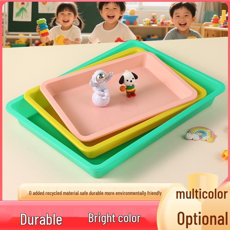 Mehrzweck-Kunststofftablett: Katzentoilette, Aufbewahrung, Malerei & Experimentelle Nutzung für Studenten