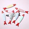 10pcs Stainless Steel Enamel Stripe Fish Charms Pendant 40x8/40x14mm DIY Jewelry Making Accessories for Necklace Earrings