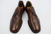 Vintage 80er-90er Spanien / MEZLAN Handgefertigte Leder U-Tip Business Schuhe Braun / 9M / 26.5-27.0cm/(GEBRAUCHT)